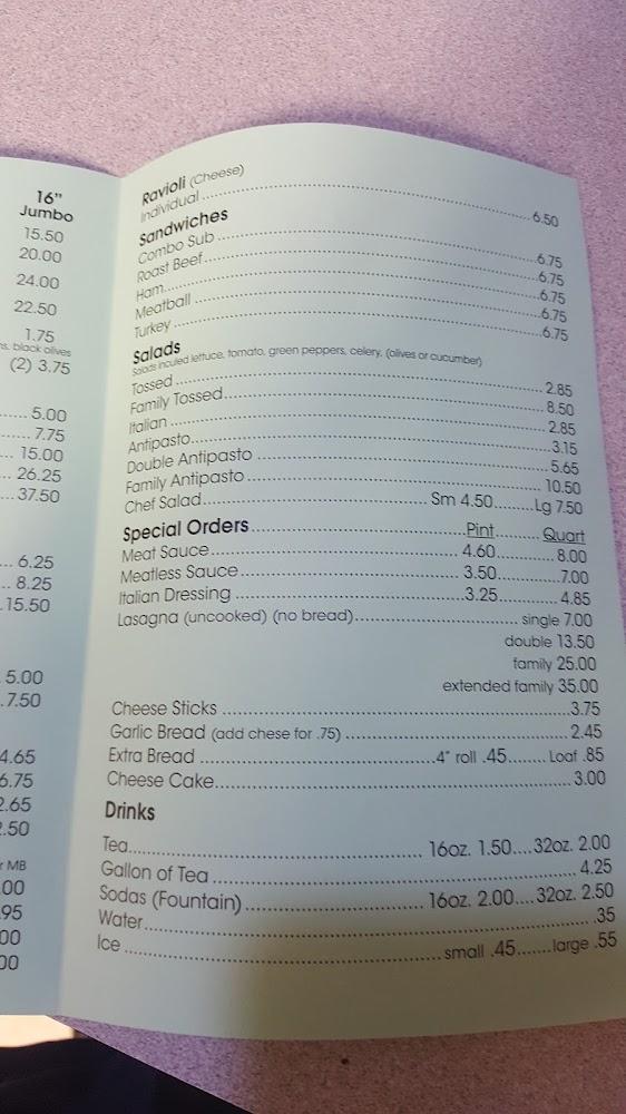 Capri's Pizzeria of Berea Menu image 4